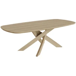 Magnussen Curved Table Bianca Oak