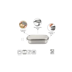 Make & Take Lunch Box, Medium - Matt Steel