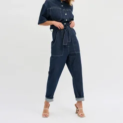 Malo Denim Jumpsuit