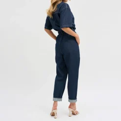 Malo Denim Jumpsuit