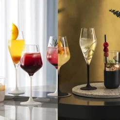 Clearance VILLEROY & BOCH Manufacture Rock White Wine Goblet Four-Piece Set