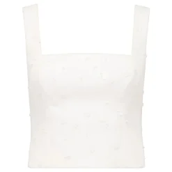 Hot FOREVER NEW Margot Embellished Cropped Top