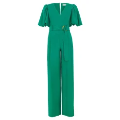 Margot Puff-Sleeve Jumpsuit
