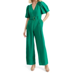 Margot Puff-Sleeve Jumpsuit