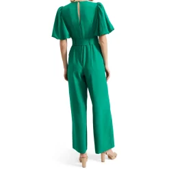 Margot Puff-Sleeve Jumpsuit
