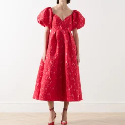 New SISTER JANE Maria Floral Jacquard Dress