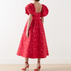 New SISTER JANE Maria Floral Jacquard Dress
