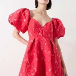 New SISTER JANE Maria Floral Jacquard Dress