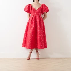 New SISTER JANE Maria Floral Jacquard Dress