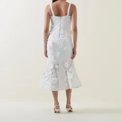 Marico Floral Lace Fitted Dress