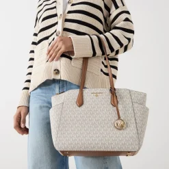 Marilyn Monogram Logo Tote Bag