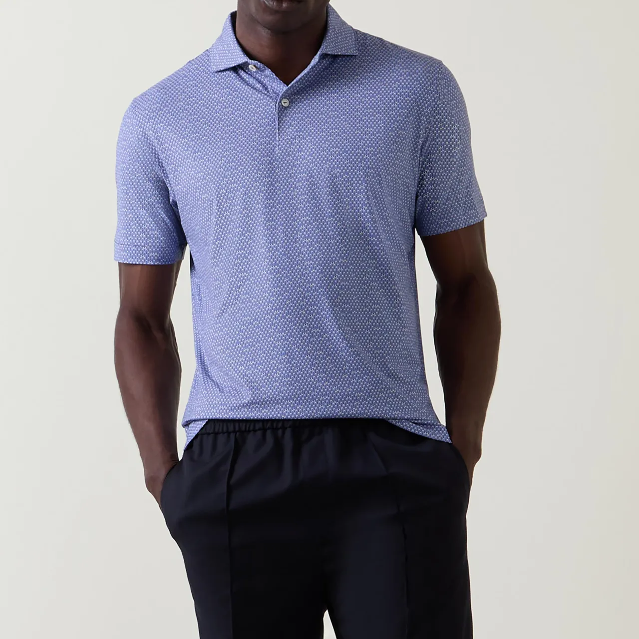 New PETER MILLAR Mariposa Performance Jersey Polo Shirt