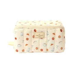 Marshmallow Flat Lay Makeup Box Bag - Patisserie