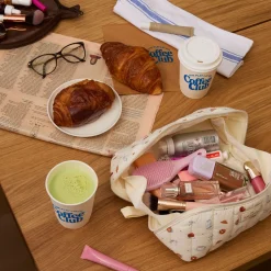 Marshmallow Flat Lay Makeup Box Bag - Patisserie