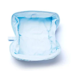 Sale THE FLAT LAY CO Marshmallow Flat Lay Makeup Box Bag - Baby Blue Gingham