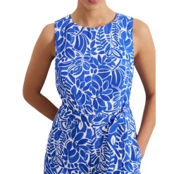 New PHASE EIGHT Marta Leaf Wide Leg Jumpsuit