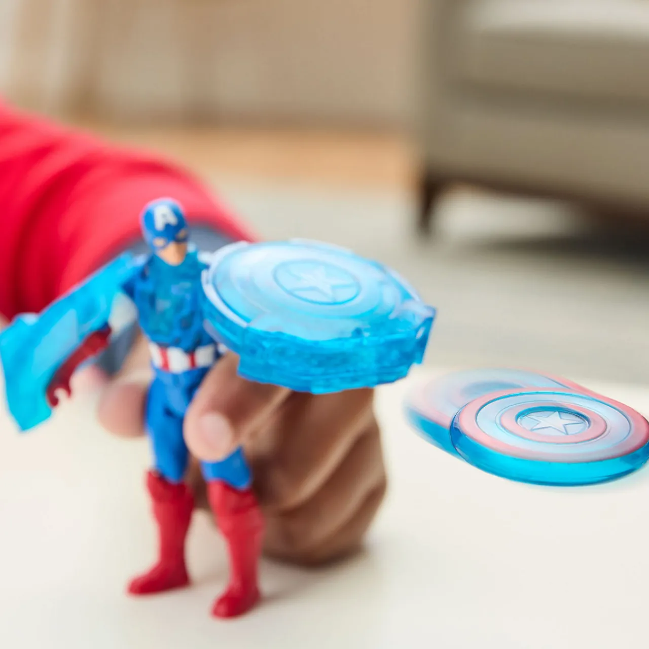 Online SUPERHEREOS Marvel Avengers: Captain America Shield-Shot Cycle