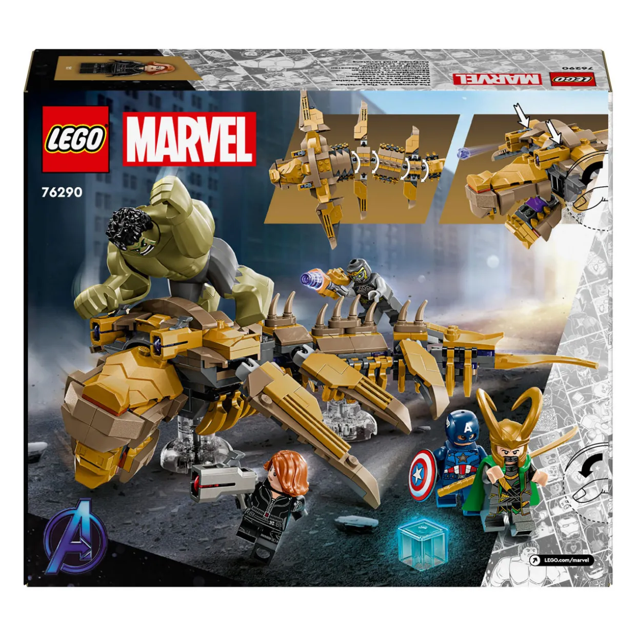 Marvel The Avengers vs. The Leviathan