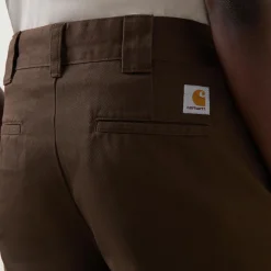 New CARHARTT WIP Master Tapered Straight Leg Trousers