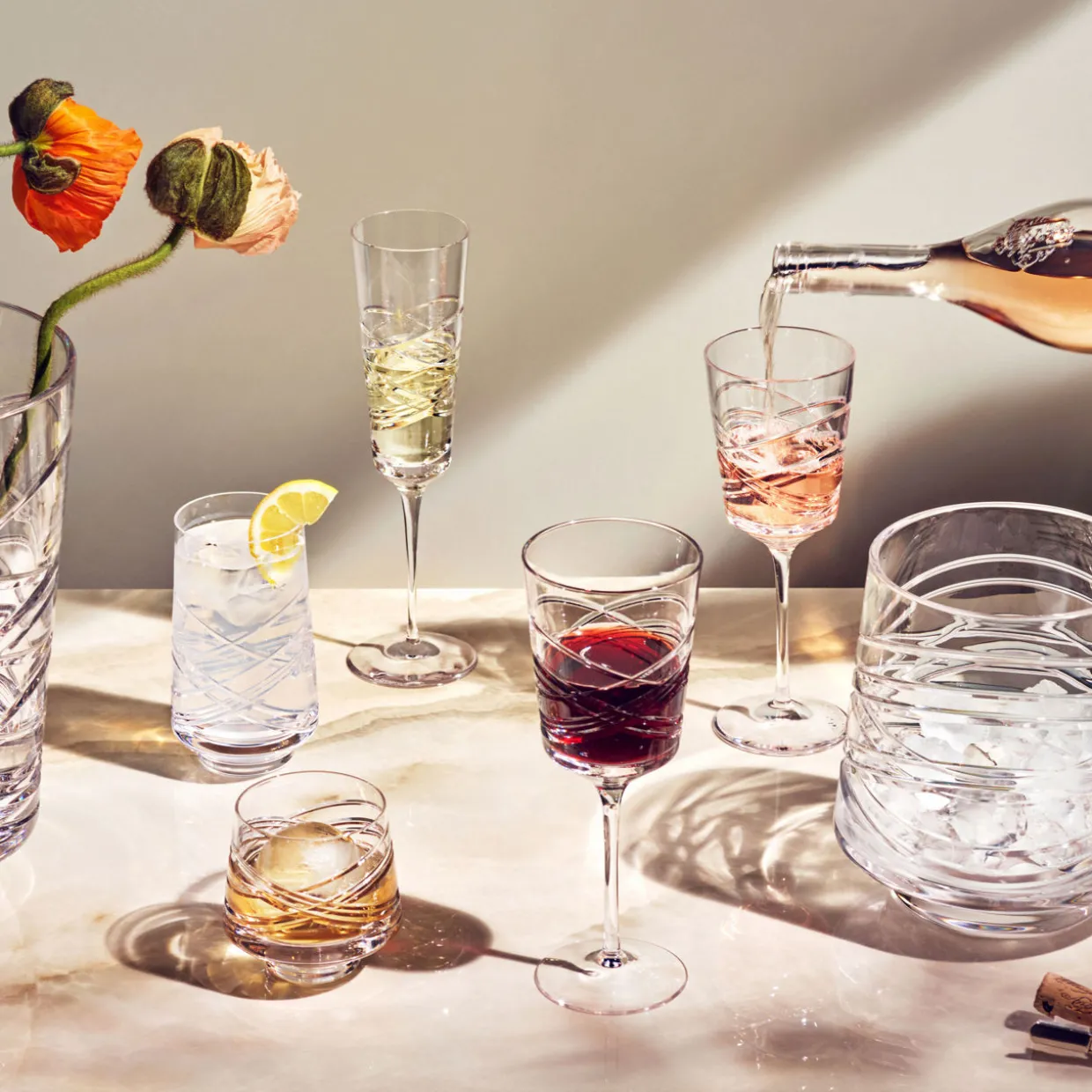 Mastercraft Aran Wine Glass Set of Two