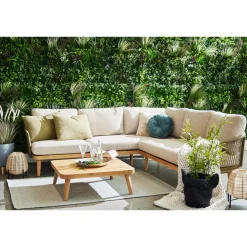 Sale CASEYS FURNITURE Maui 3-Piece Garden Lounge Set Stone Sand Olive Green