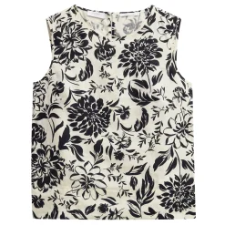 Best HOBBS Maura Floral Linen Top