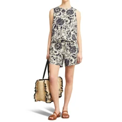 Best HOBBS Maura Floral Linen Top