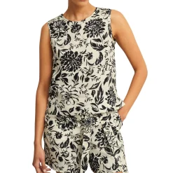 Best HOBBS Maura Floral Linen Top