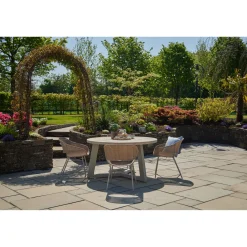 Maxfield Garden Dining Set Linen