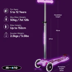 Maxi Deluxe Glow Scooter