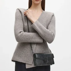 Mayfair® 2 Patent-Croc Clutch Bag