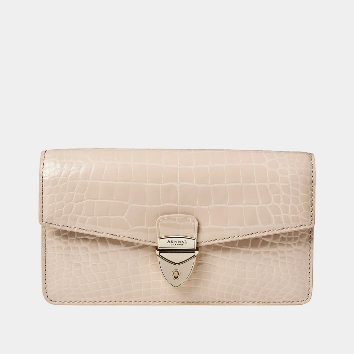 Mayfair® 2 Patent-Croc Clutch Bag