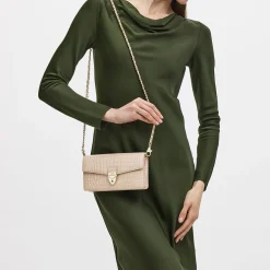 Mayfair® 2 Patent-Croc Clutch Bag