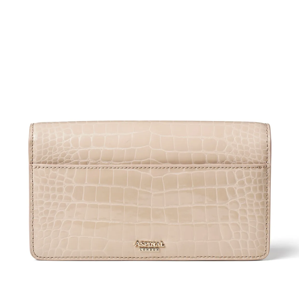 Mayfair® 2 Patent-Croc Clutch Bag
