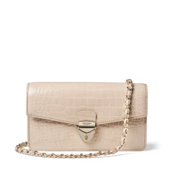 Mayfair® 2 Patent-Croc Clutch Bag