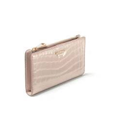 Mayfair® Patent-Croc Coin & Cardholder