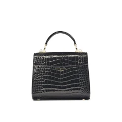 Mayfair® Patent-Croc Midi Crossbody Bag
