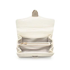 Mayfair® Patent-Croc Midi Crossbody Bag