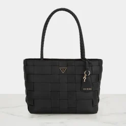 Discount GUESS Maylee Woven Tote Bag