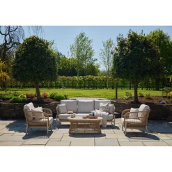 McKinney Dining Lounge Set & Cover Latte Ash