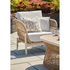 McKinney Dining Lounge Set & Cover Latte Ash