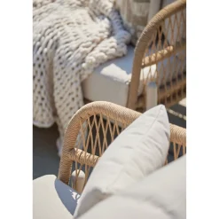 McKinney Dining Lounge Set & Cover Latte Ash