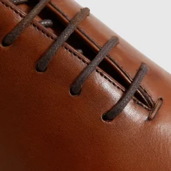 Mead Leather Lace-Up Shoes