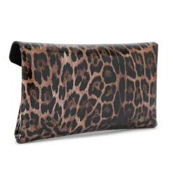 Discount CARVELA Megan Leopard Print Envelope Clutch