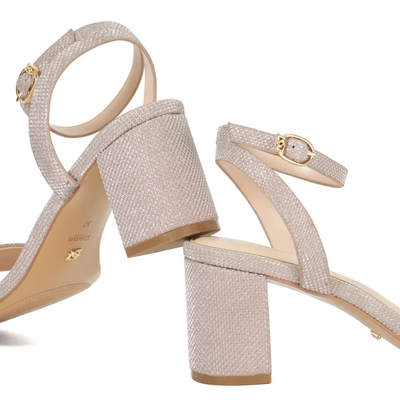 Sale DUNE LONDON Melini T-Bar Wide Fit High Heeled Sandals