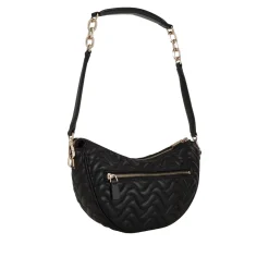 Melisandra Logo Quilted Shoulder Bag