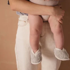 Online BINIBAMBA Merino Sheepskin Baby Booties Cloud