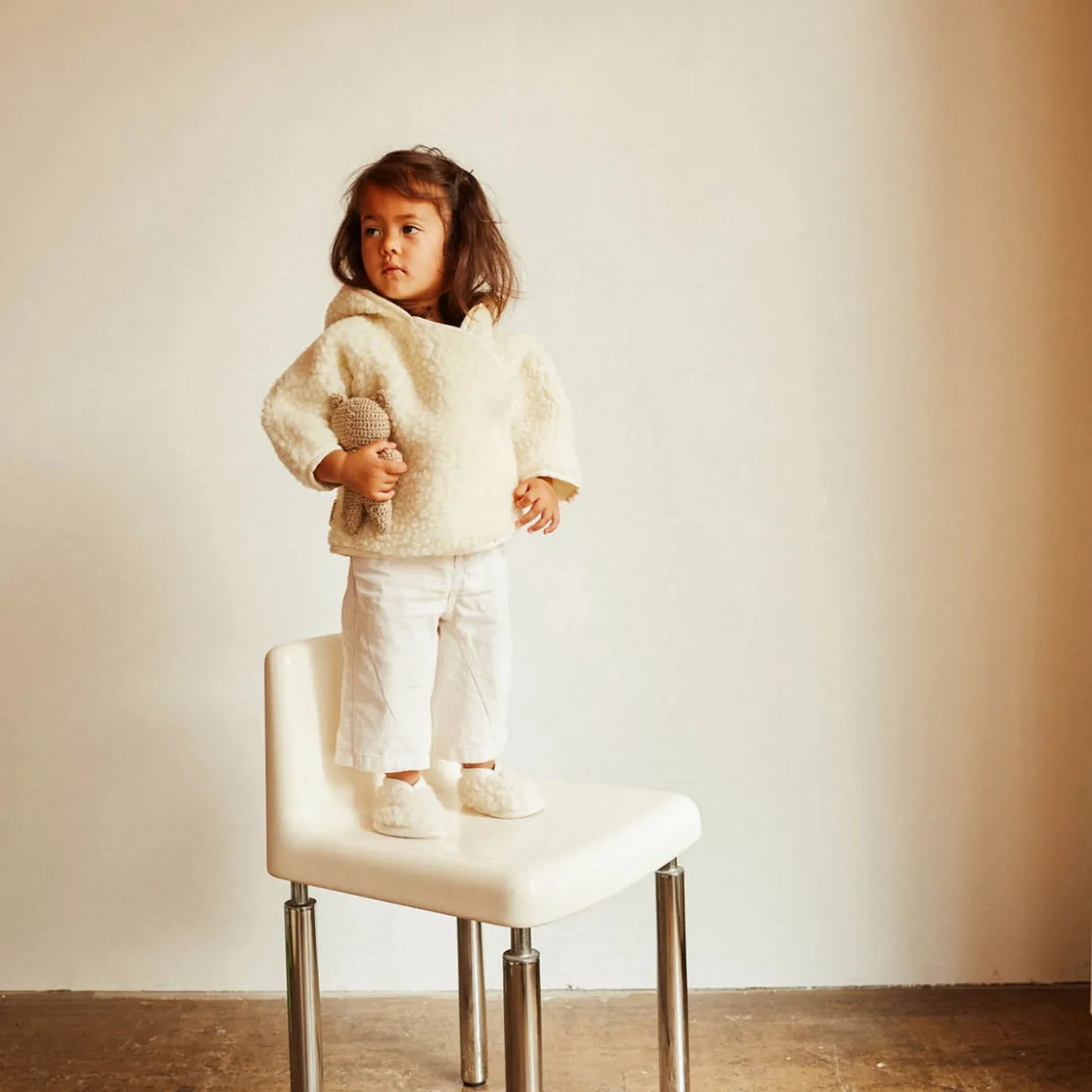 Merino Snuggle Jacket Milk