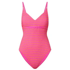 Mesh Effect One-Piece Swimsuit
