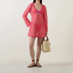 Hot SEAFOLLY Mesh Effect Side-Tie Bikini Briefs